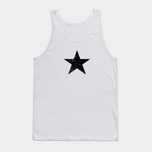 Black Star Emoji Tank Top